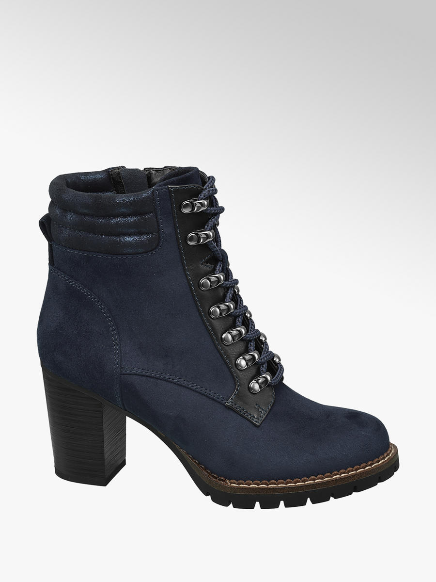 Damen Schnürstiefeletten von Highland Creek in blau ... Damen Schnürstiefeletten von Highland Creek in blau ...